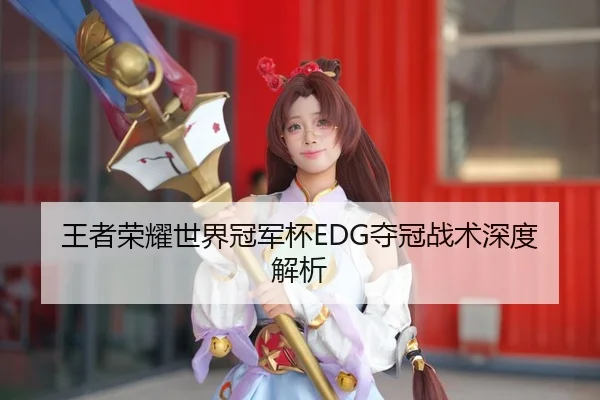 王者荣耀世界冠军杯EDG夺冠战术深度解析